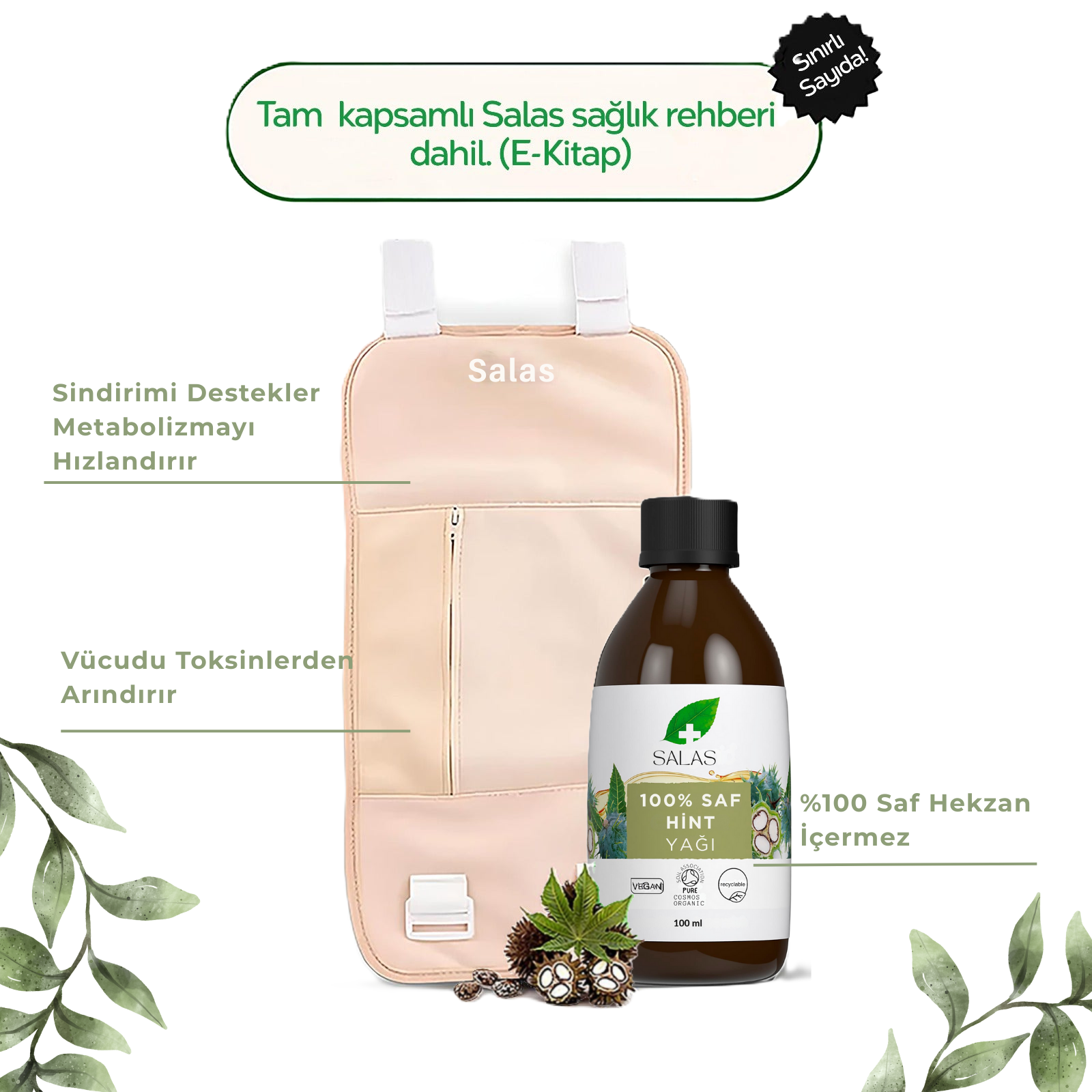 Salas Bel İyilik Paketi (Korse ve Hint Yağı)